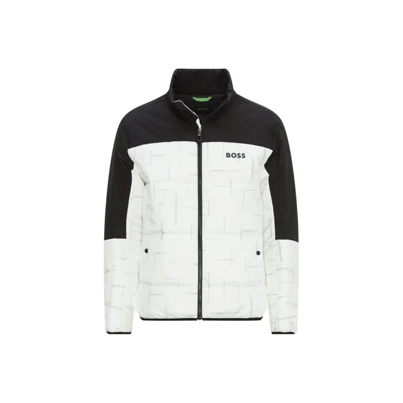 HUGO BOSS Jackets Men Black White-0