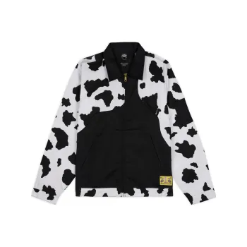 Brain Dead X Dickies X Brain Dead Co branded Series Jackets Men Black/White