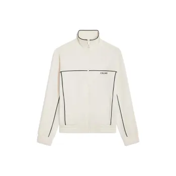 CELINE Tracksuit Jacket In Double Face Jersey