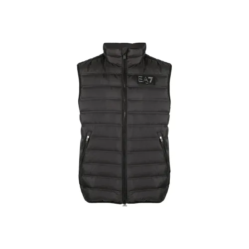 EMPORIO ARMANI EA7 Down Jacket Men's Black