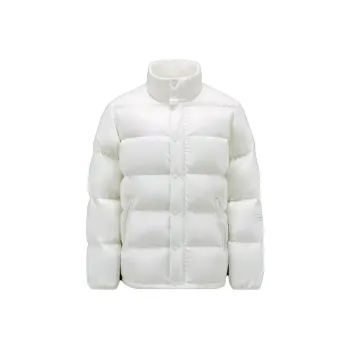 Moncler X FRGMT Co branded SS23 Down Jackets Unisex White