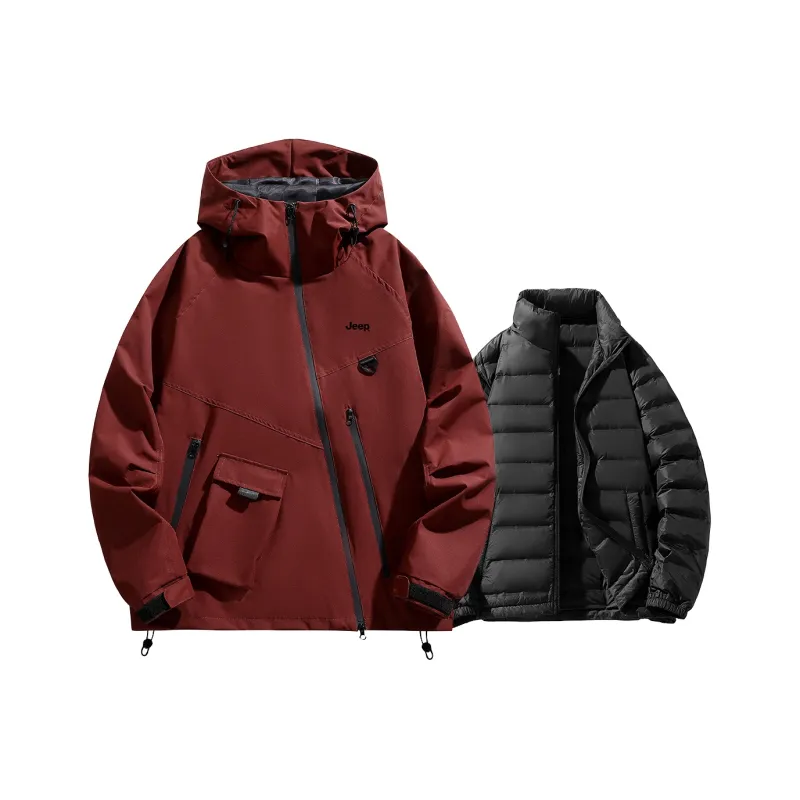 Jeep Windbreaker Jackets Unisex-18