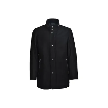 HUGO BOSS Coats Men Black