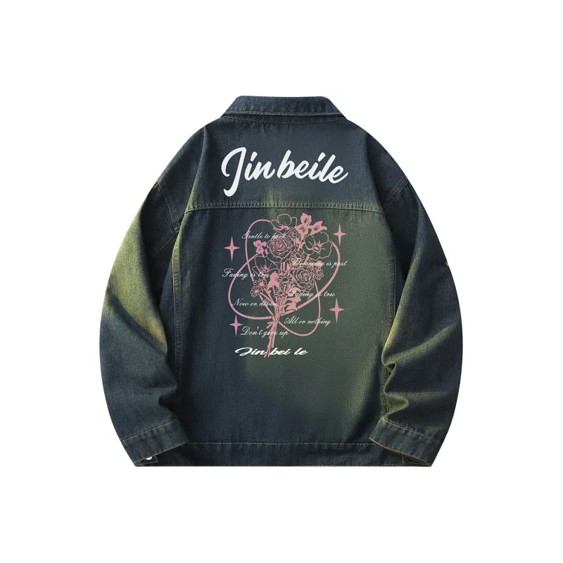 JINBEILE Denim Jackets Unisex-10