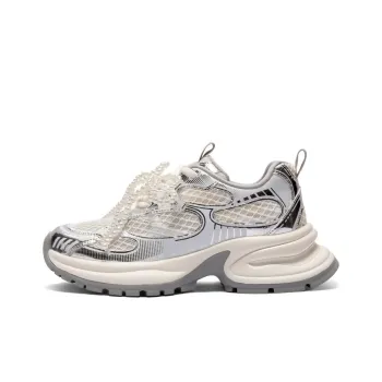 BELLE Breathable Low Top Chunky Sneakers Women's