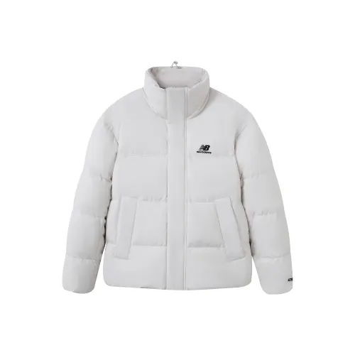 New Balance Down Jacket Men's Cream White
