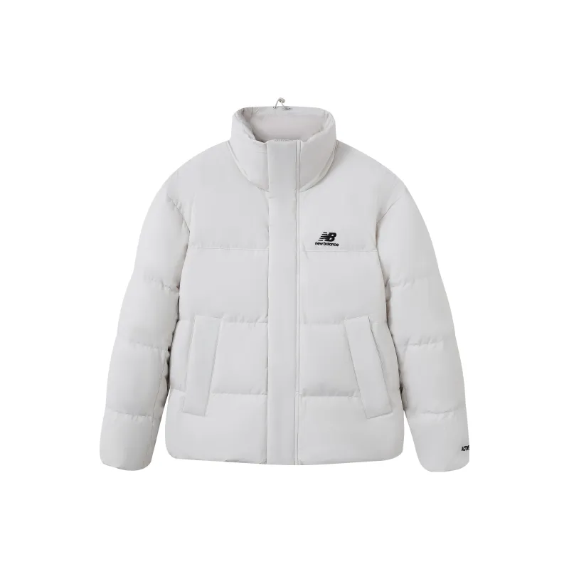 New Balance Down Jacket Men's Cream White-0