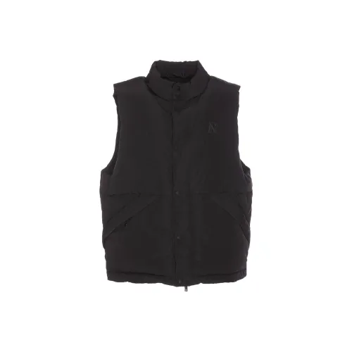 REPRESENT Logo Patch High Neck Puffer Gilet