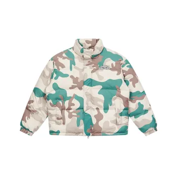 EMPTY REFERENCE Puffer Jacket Unisex Camouflage