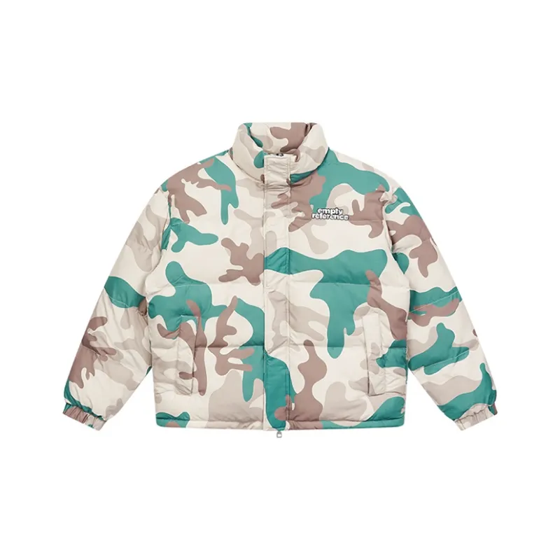 EMPTY REFERENCE Puffer Jacket Unisex Camouflage-0