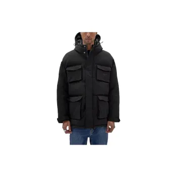 GUESS Originals Parka Jacket Coats Unisex Black