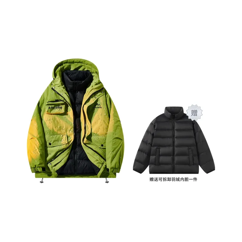 LEVEL RELAX Series Down Jacket Unisex-11