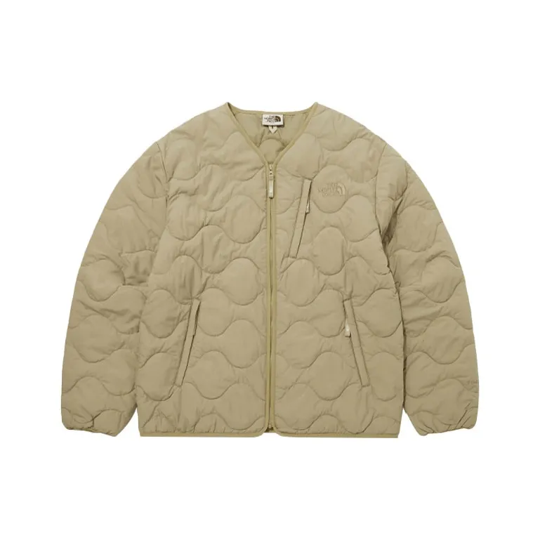 THE NORTH FACE Puffer Jacket Unisex Khaki Brown-0