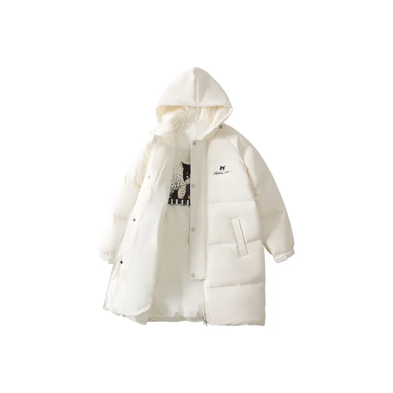 Hepburn Cat Down Jackets Unisex-15