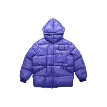 Moncler Down Jackets Men Blue