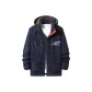 Dark Blue Thickened and Fleece-Lined
