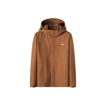 Jeep Urban Living/Travel/Commuting Waterproof And Windproof Windbreaker Jacket Unisex