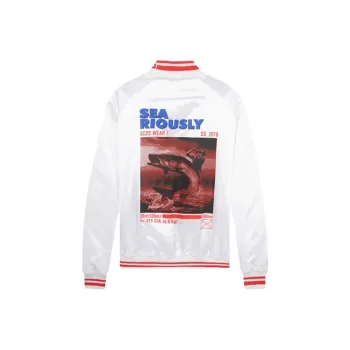 GCDS Puffer Jackets Unisex White