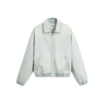 ZARA Denim Jacket Men's Light Blue