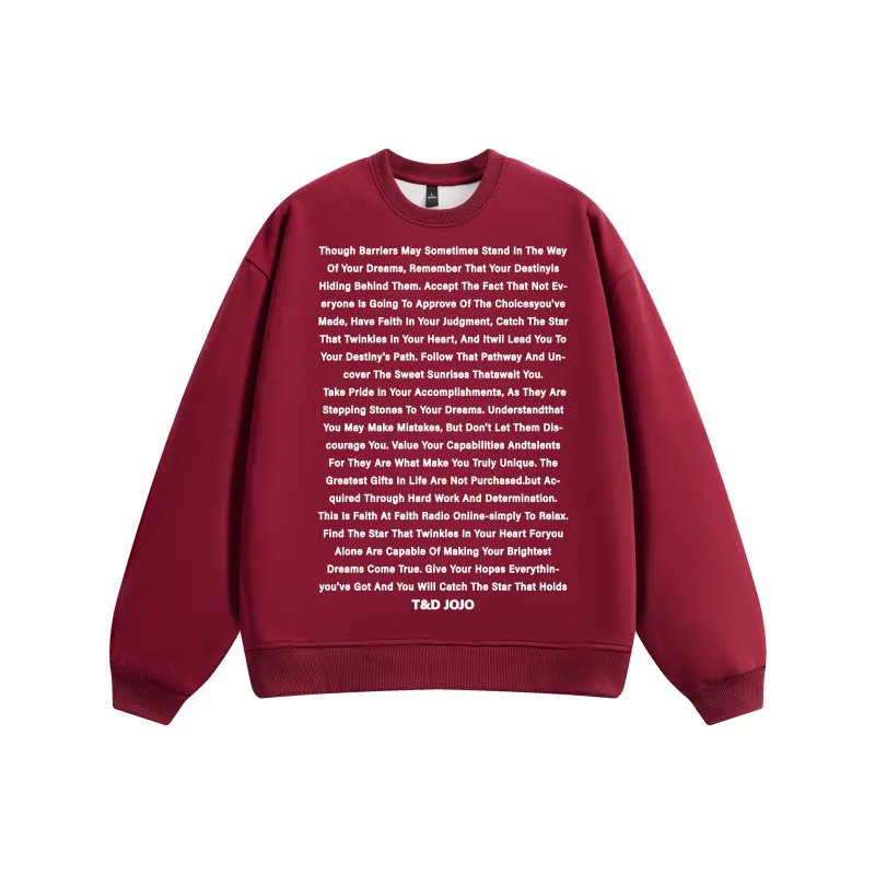 T&D JOJO Sweatshirts Unisex-18