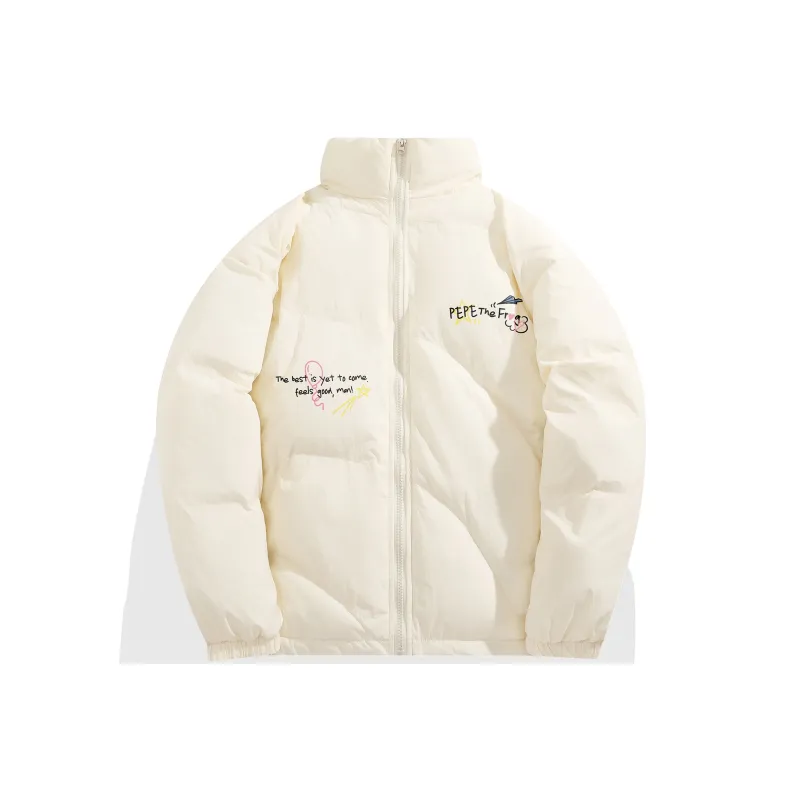 Pepe The Frog Puffer Jacket Unisex-16