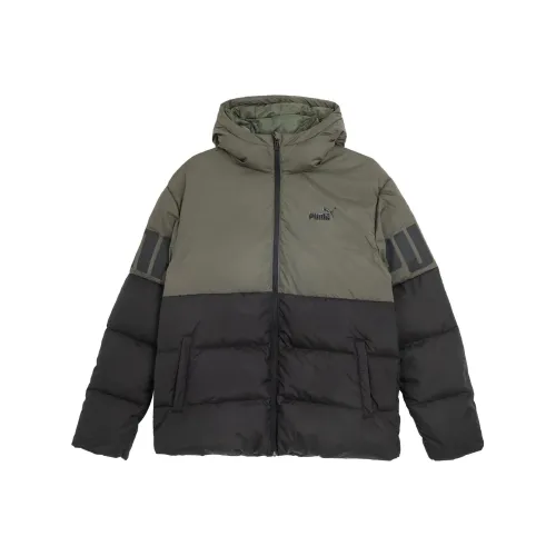 PUMA Down Jackets Men Grape Leaf Green