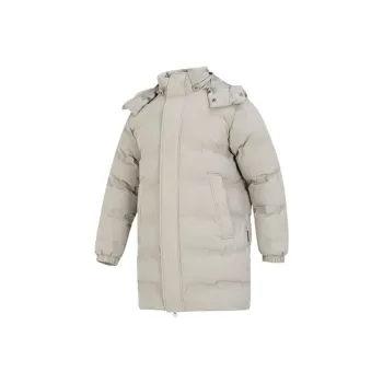 New Balance Down Jackets Unisex Light Gray