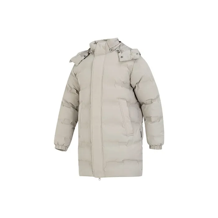 New Balance Down Jackets Unisex Light Gray-0