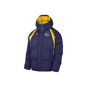JORDAN Puffer Jackets Men Blue