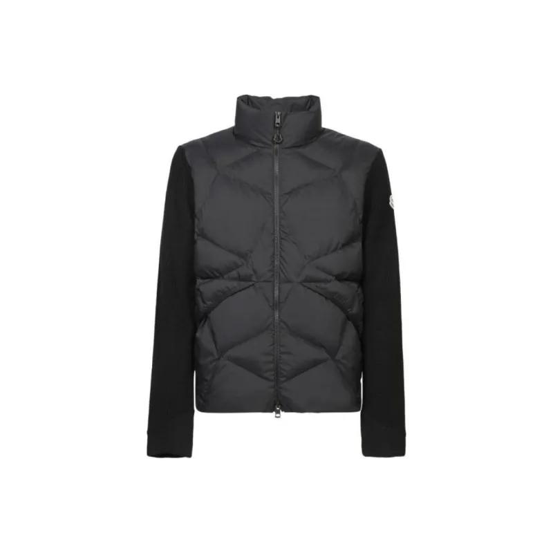 Moncler Panelled Padded Cardigan-0