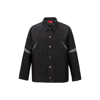 GRKC Denim Jackets Unisex Black