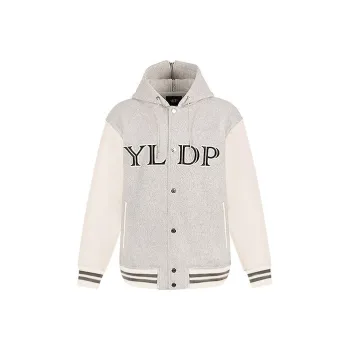 YLDP Baseball Jerseys Unisex Light Gray