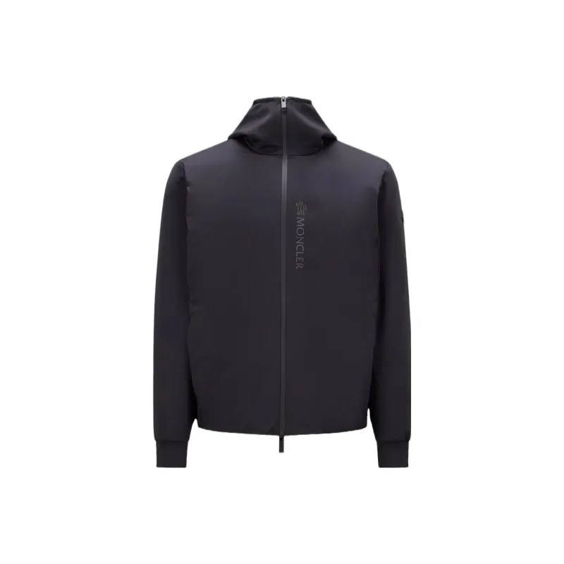 Moncler Padded Corduroy Series Jackets Men Black-0