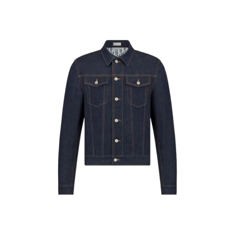 DIOR SS24 Denim Jacket Men's Blue-0
