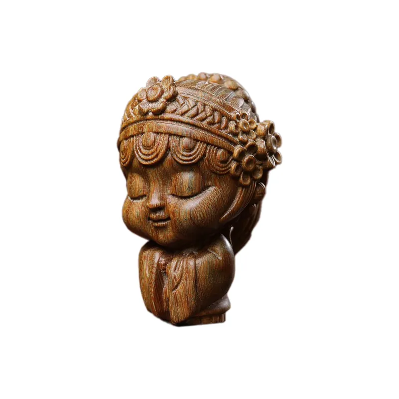 Xianyou Green Sandalwood Wooden Collectibles Unisex-0