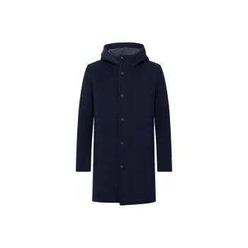 HAZZYS Coats Men Navy Blue