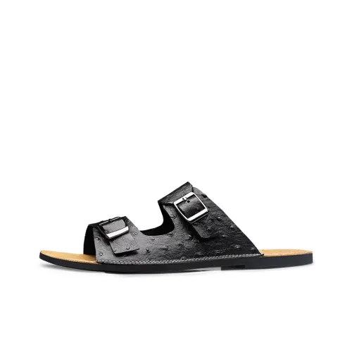Qiandongmeili Slide Slippers Men's