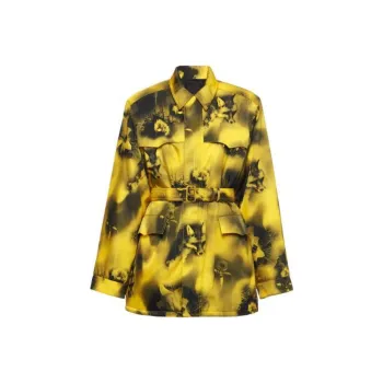 PRADA Coats Men Yellow