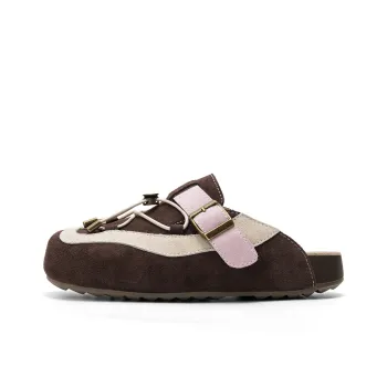 Q.VONTON Odor Resistant, Abrasion Resistant, Slip Resistant, Quick Dry, Antibacterial Closed Toe Slippers Women's