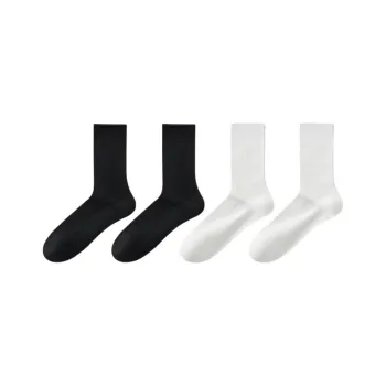 Temooues Mid Calf Socks Women's Combo Set