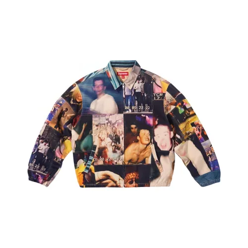 Supreme Mark Leckey Hardcore Patchwork Harrington Jacket