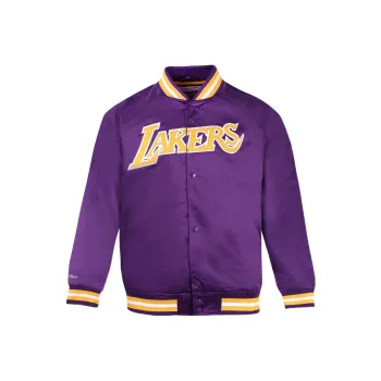 Mitchell Ness Nba Lakers '' Lightweight Satin Jacket