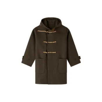 Jw Anderson X A.P.C A.P.C. X JW Anderson Co-brand Coats Unisex Dark Khaki