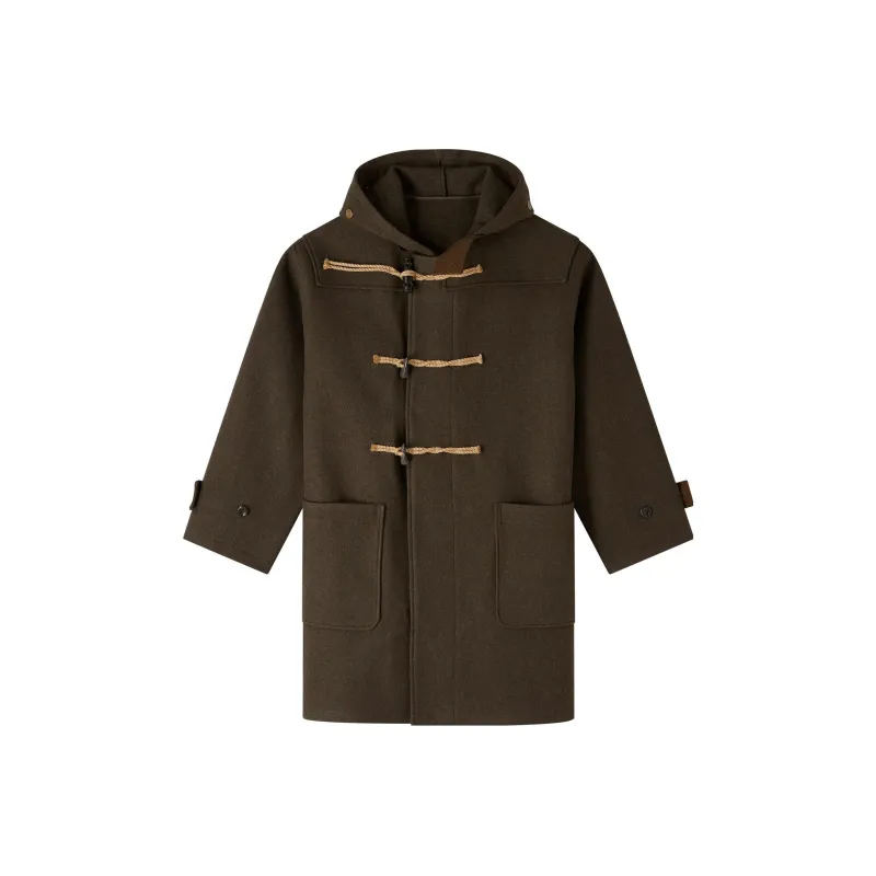 Jw Anderson X A.P.C A.P.C. X JW Anderson Co-brand Coats Unisex Dark Khaki-0