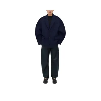 Bottega Veneta Coats Men's Blue