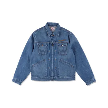 WIND AND SEA Wrangler Co-branded Model Denim Jackets Unisex Indigo