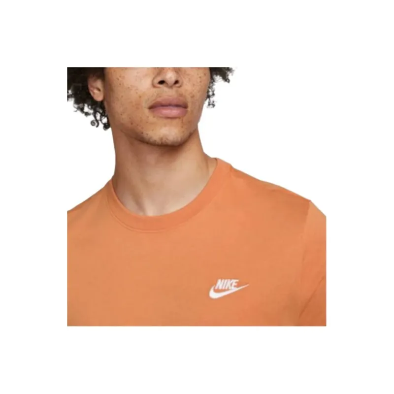 Nike Clothing T Shirts Men Orange-2