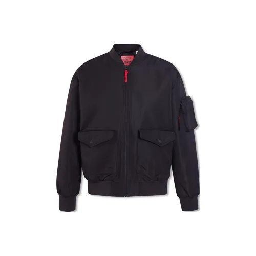 Levis Puffer Jackets Men Black