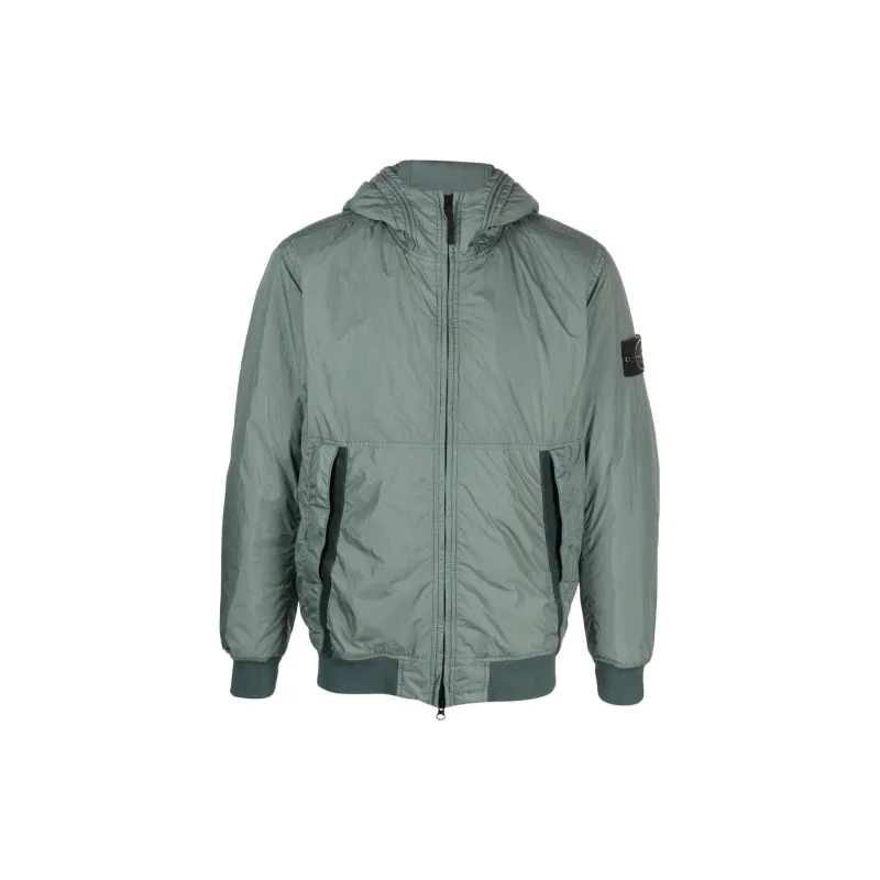 STONE ISLAND Garment Dyed 40823 Crinkle Reps Recycled Nylon Primaloft TC Jacket-0