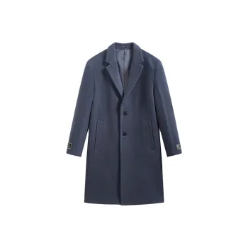 ZIOZIA Coats Men Navy Blue